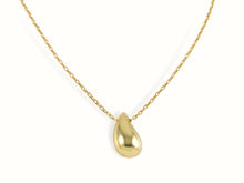 Load image into Gallery viewer, Amelia | 18K Gold Teardrop Charm Necklace - Just Daint
